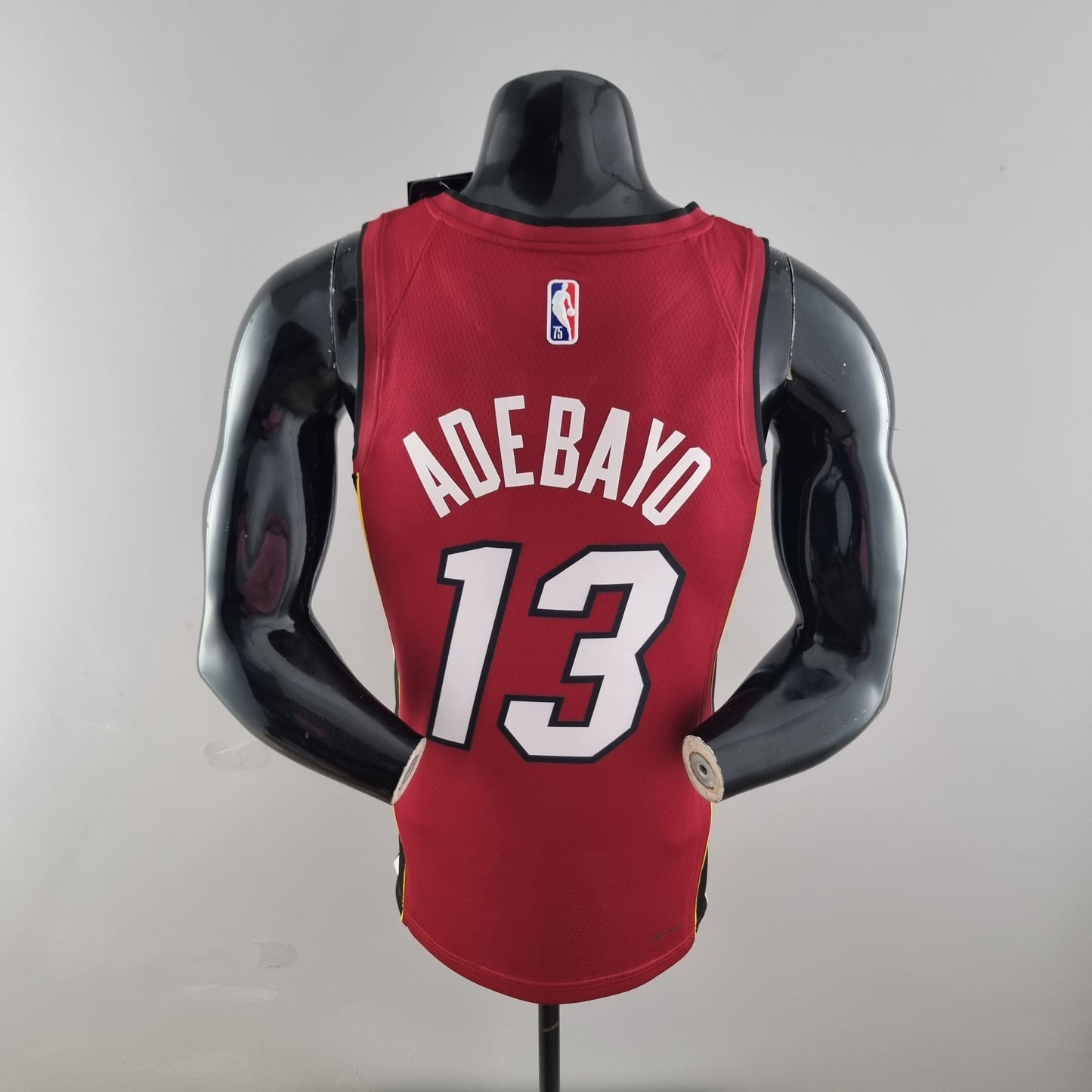 CAMISA NBA MIAMI HEAT #13 ADEBAYO - 75° ANIVERSáRIO RED