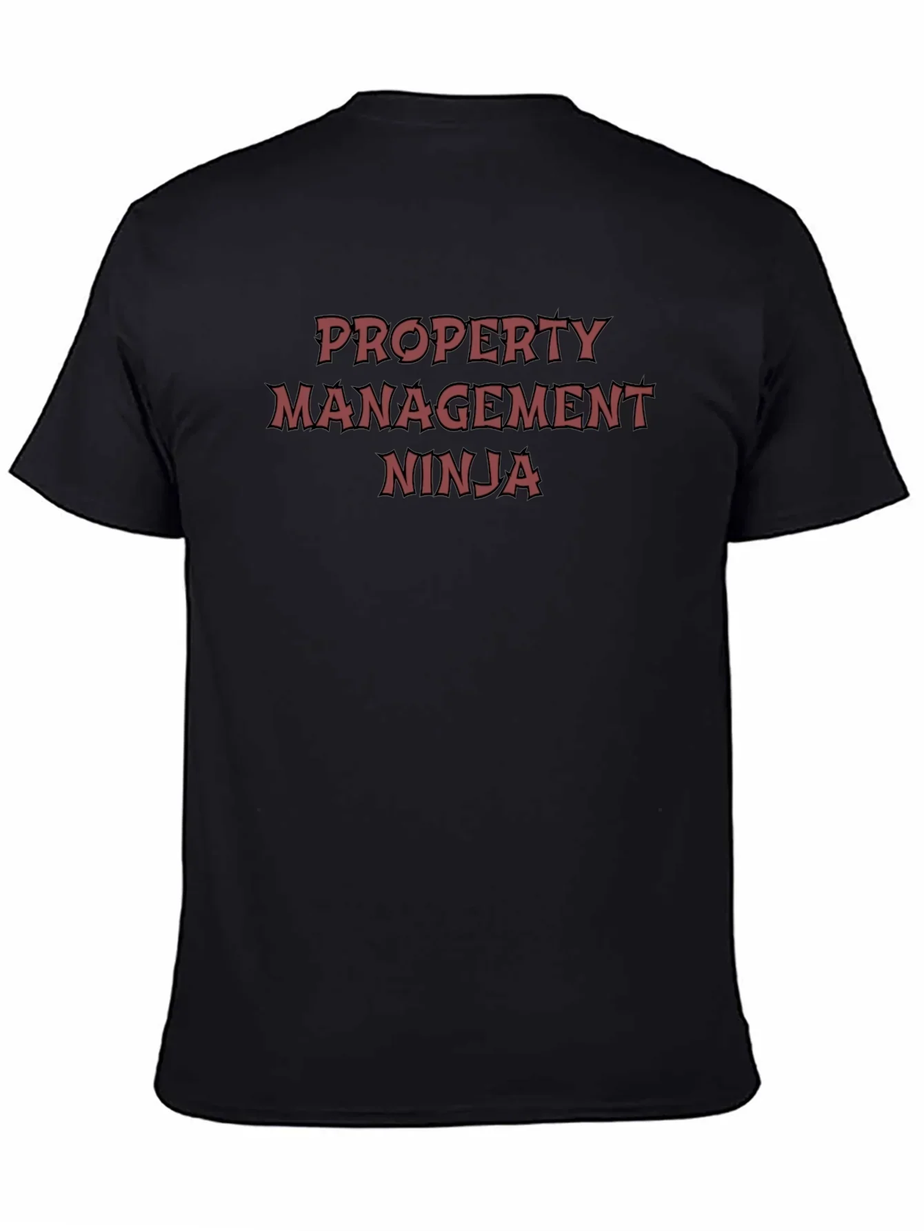 Property Management Ninja T-Shirt - Black