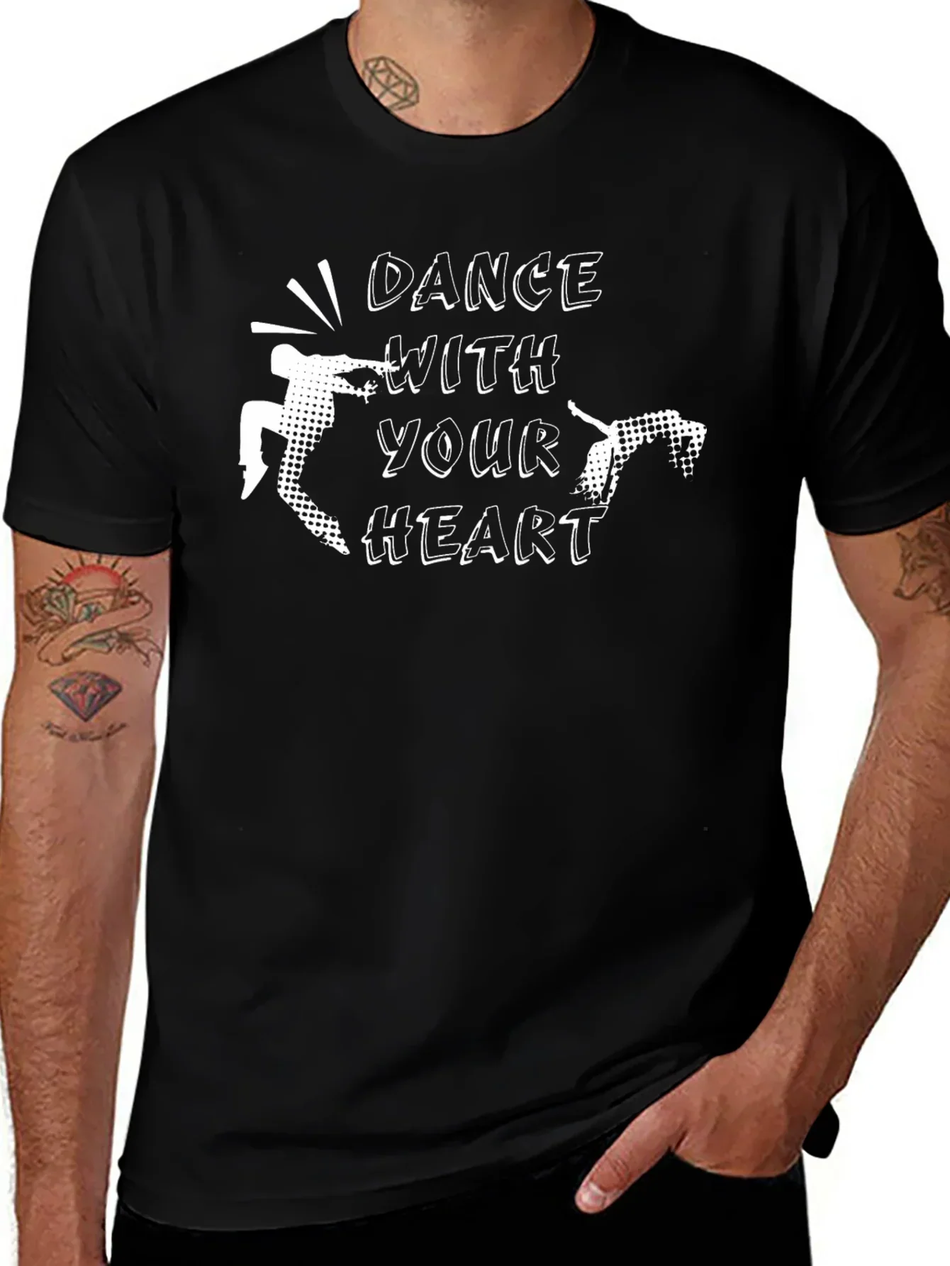 Dance With Your Heart Graphic T-Shirt