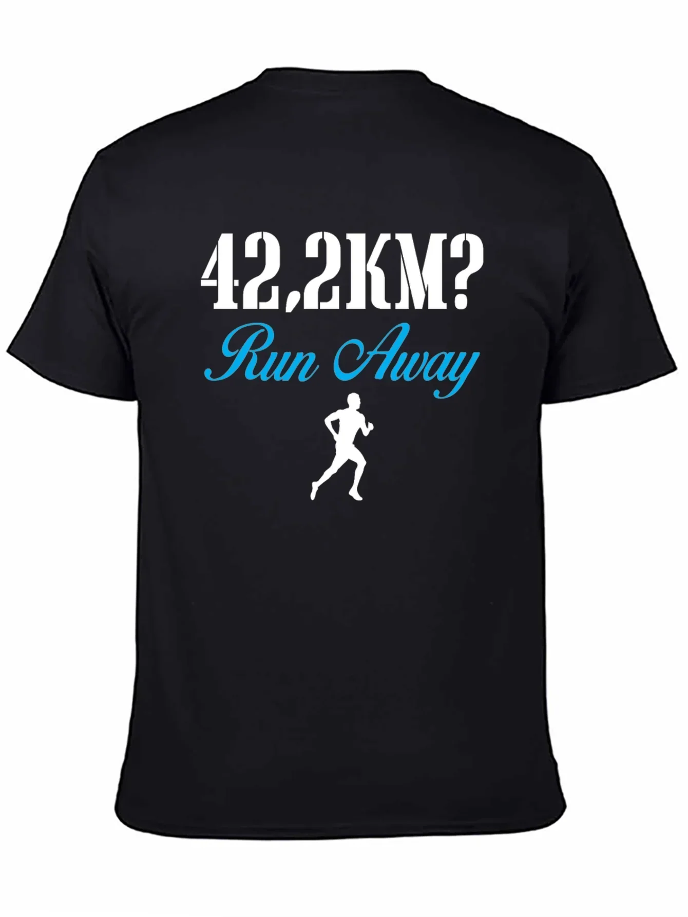 42.2KM Run Away Funny Marathon Runner T-Shirt