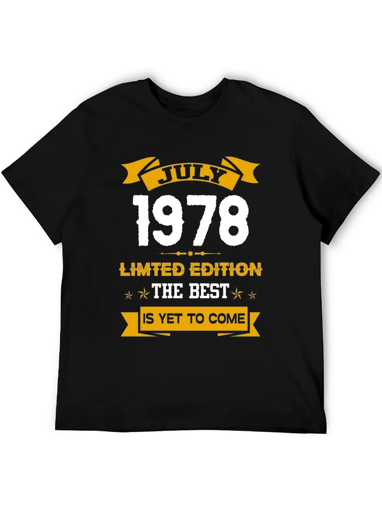 July 1978 Limited Edition Birthday T-Shirt
